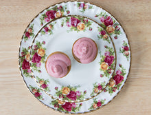 Earl Grey Raspberry Tea Cakes, after tea desserts, cupcakes, easy recipe, pink desserts, baking kits, pre-measured 